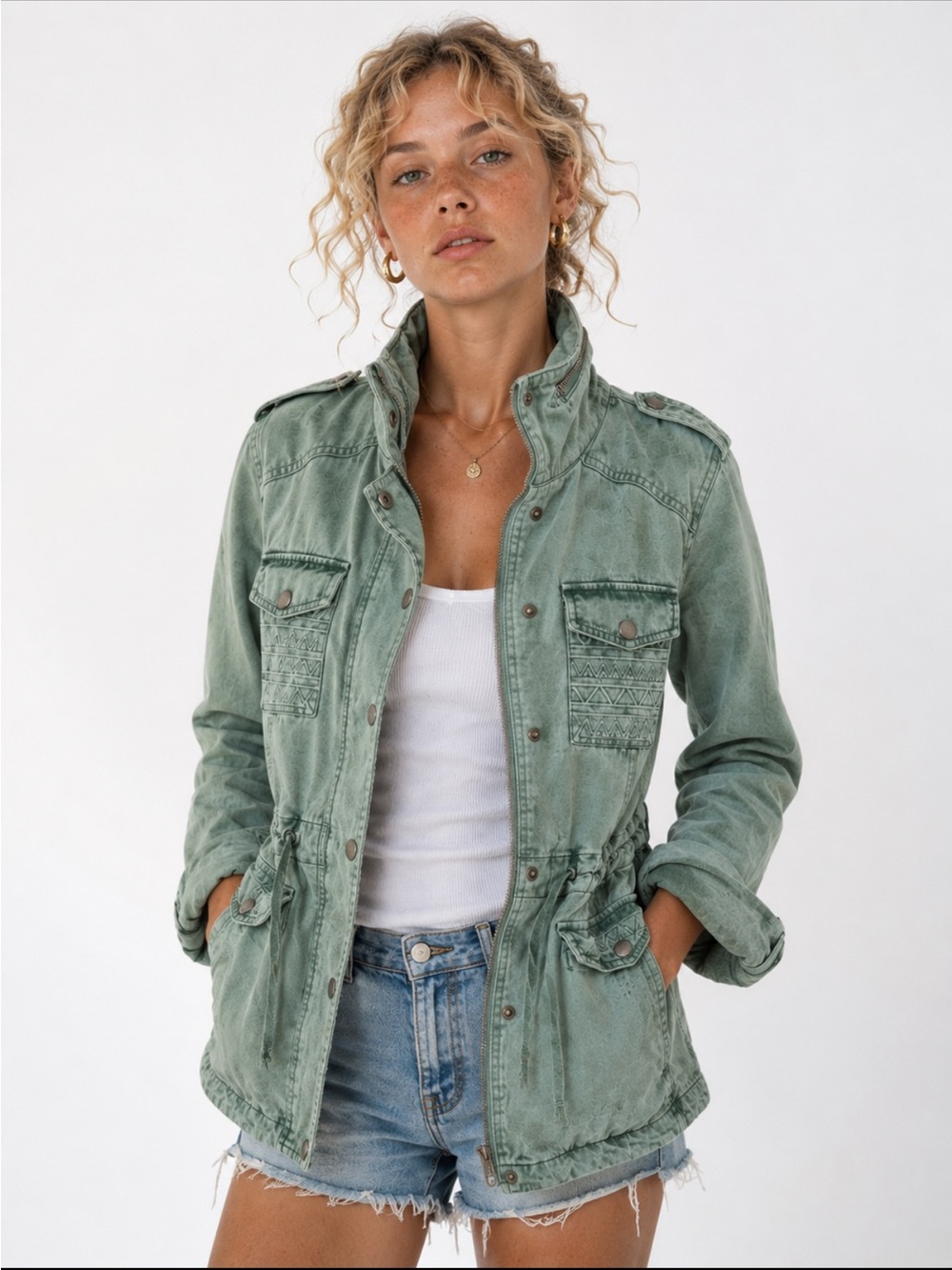 BCBG Moto Field Jacket